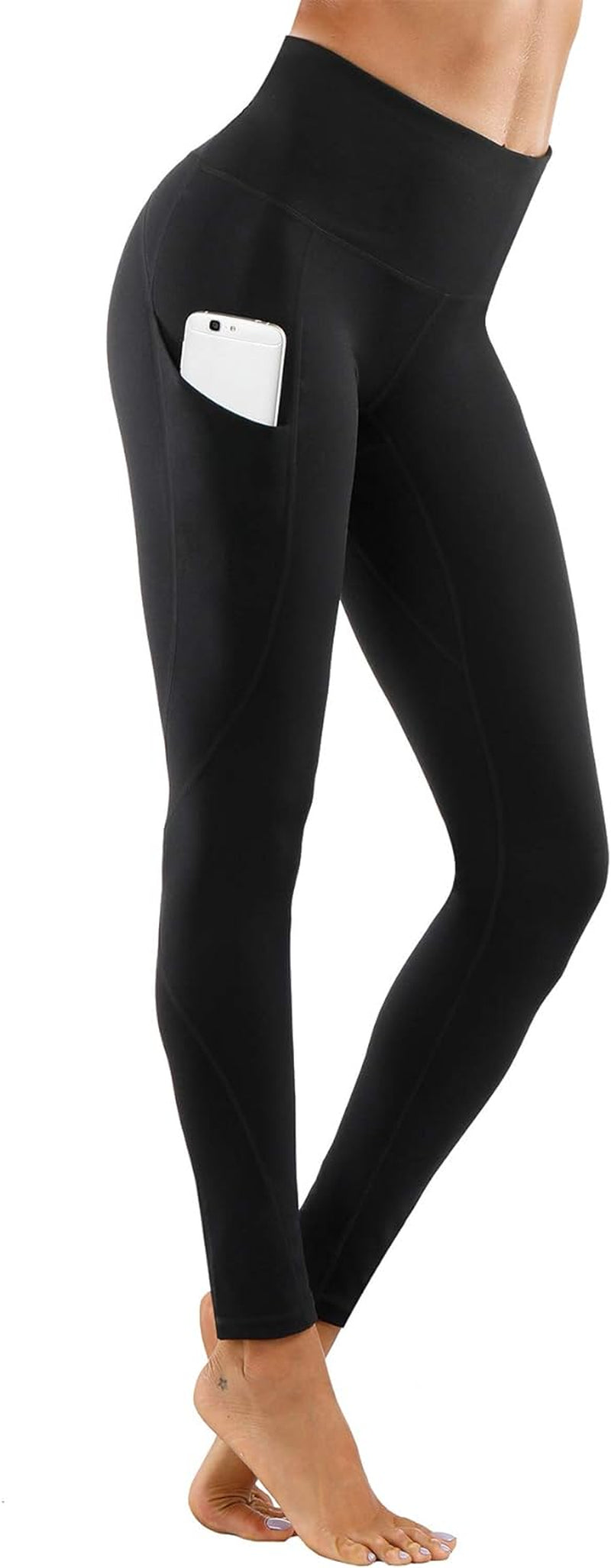 "Ultimate High Waist Yoga Pants: Tummy Control, Pocketed, 4-Way Stretch Leggings"