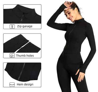 Women's Slim Fit Yoga Jacket