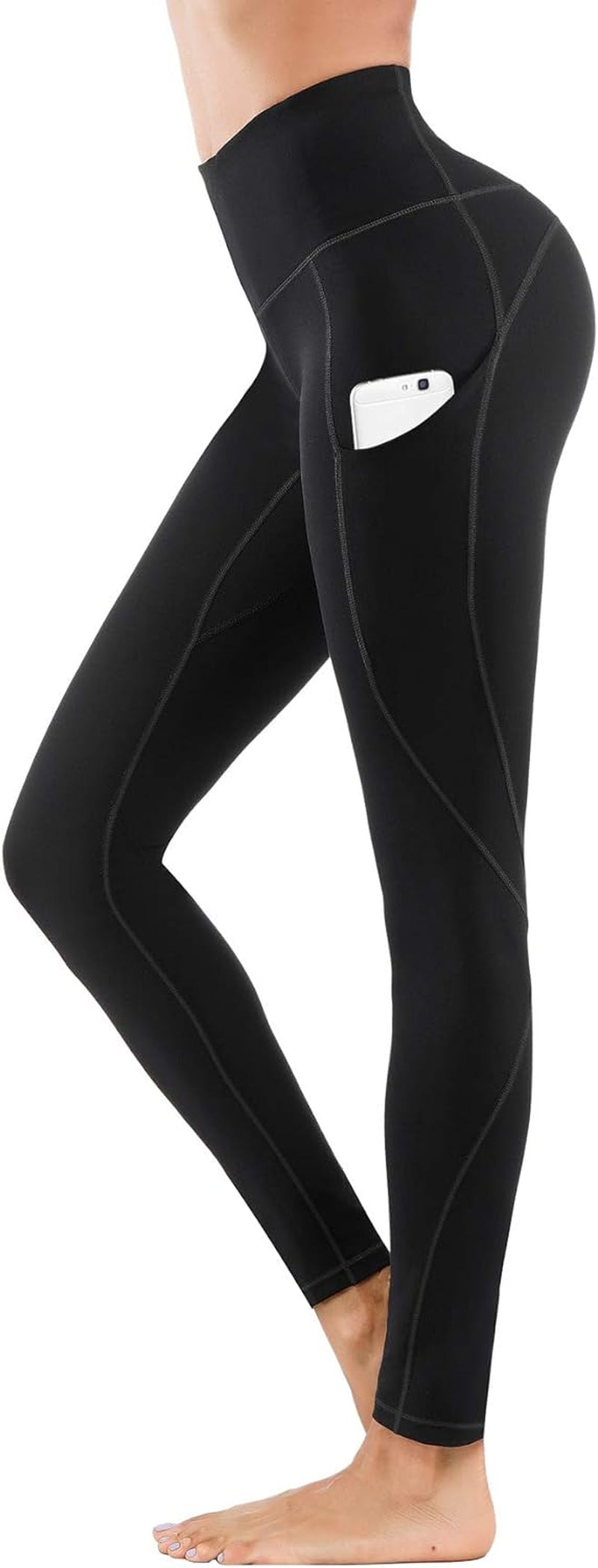 "Ultimate High Waist Yoga Pants: Tummy Control, Pocketed, 4-Way Stretch Leggings"